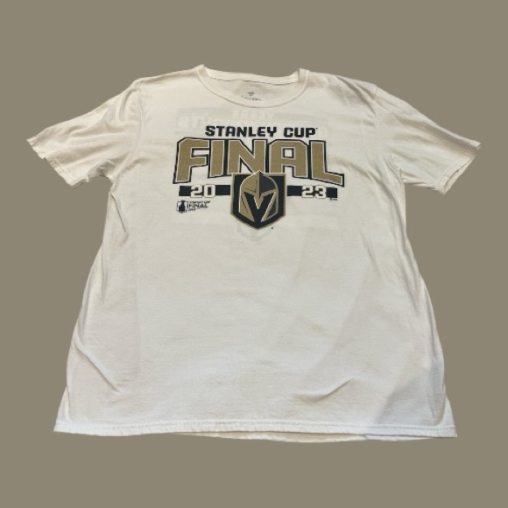 NHL LAS VEGAS GOLDEN KNIGHTS Stanley Cup Final 2023  T-Shirt Tee Size Large